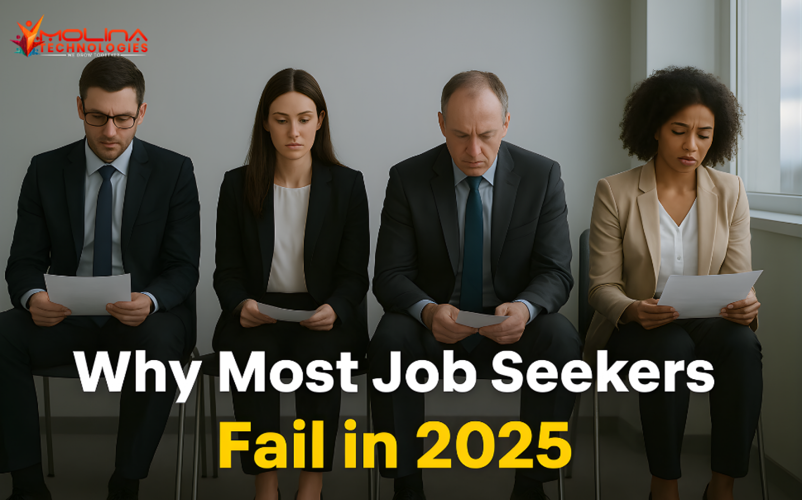 Frustrated job seeker learning about job search mistakes 2025