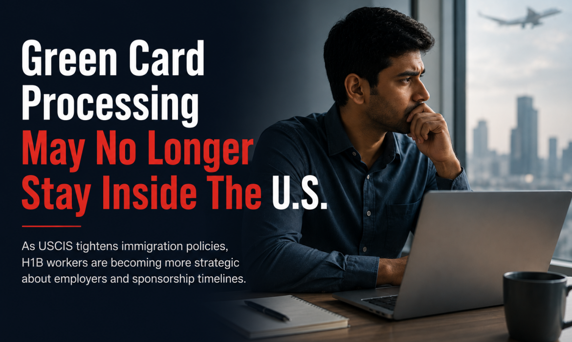 USCIS green card update 2026 for H1B professionals