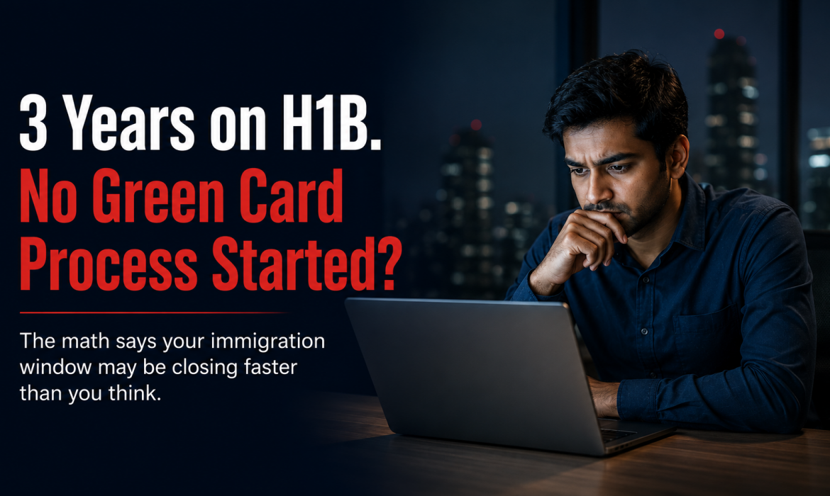 H1B year 3 green card not started and PERM filing timeline 2026